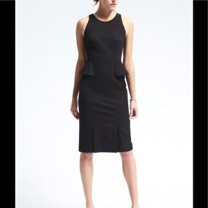 Banana Republic Side Peplum Sheath Dress